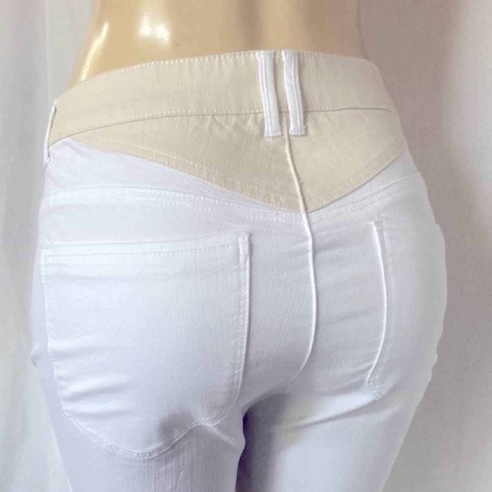 SALE - DEMOCRACY Jeans Women’s Tummy Control Size 18W Two-Tone Bootcut NWOT